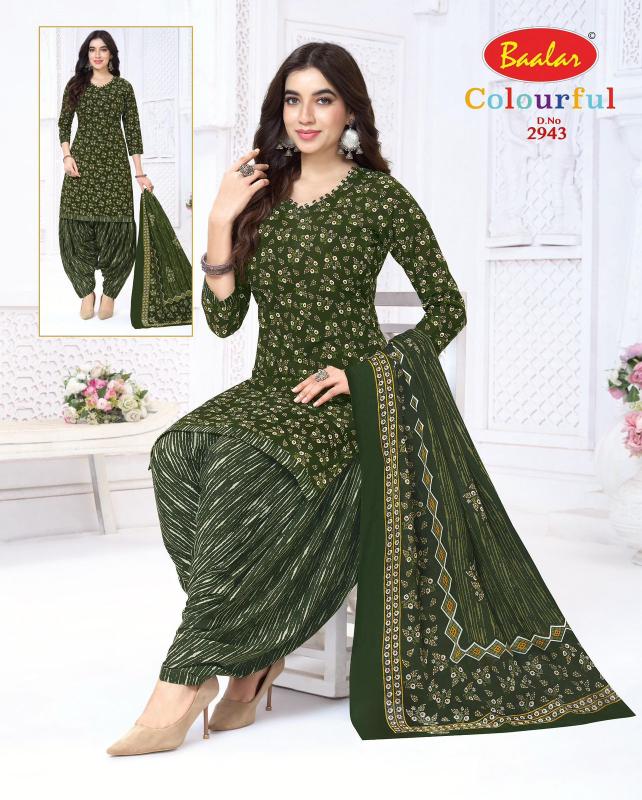 Baalar colourful vol-29 kalamkari dress material wholesale bangalore